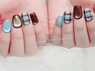 Jrネイリスト(オフなし) 【ショート】人気時短施術シンプル定額現品ネイルJrネイリストチップ―