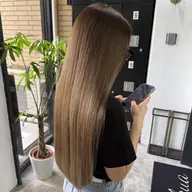 ♣️黒染め落とし♣️ハイブリーチ&カラー&アミノ酸トリートメント&超音波トリートメント ※ロング料金なし