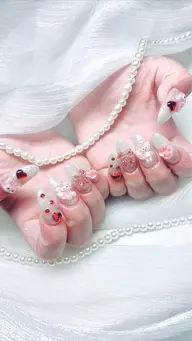 チップ長さ出しワンホンデザイン