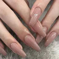 【ハンド】　オフ無し10本長さ出しワンカラー🩵🩵