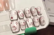 ワンカラー🩵➕シール/キャラクター付け放題❣️❣️3800