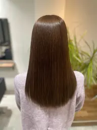 【⭐️透明感が凄い⭐️】カット＋艶髪カラー+トリートメント✨　韓国風ピンクやLAグレーや希望の髪色
