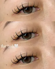 🤍本日限定🤍LEDマツエク140本(フラットラッシュ・カラーエクステ変更・束感お仕上げクリアコーティング付き✨)