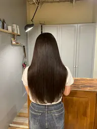 💝美髪メンテナンス💝✂︎似合わせ髪質改善カット✂︎＋🌈うるツヤ髪質改善酸熱トリートメント🌈韓国風も👌