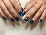 【練習チップ長さだし】フレンチ/ガラスフレンチ★ジェルオフ+550円