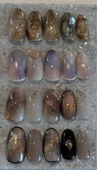 4/24オフなしのみ！ニュアンス持ち込みデザイン昼練モデル💅(12時​〜​2時間) 〈アクリル，補強❌〉