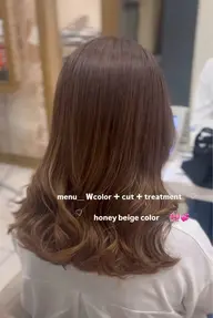 【🧡限定🧡】  Ｗcolor➕treatment1️⃣種類