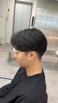 【ミニモ限定価格🔥】メンズカット➕ニュアンスパーマ➕3stepトリートメント