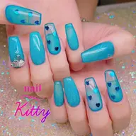 【オフなし】ジェルチップ長さ出し☆お持ち込みアートMコース【15500円から】