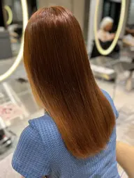 【ハーフブリーチWカラー➕トリートメント】初カラーで明るくしたい方におすすめ🌈