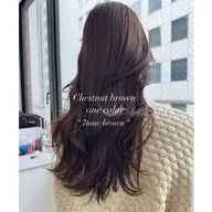 【🩶メンテナンスメニュー🩶】前髪カット＋ワンカラー