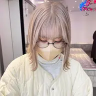 🌷人気No2🌷メンテナンスカット➕ブリーチ➕カラー➕外部補修トリートメント