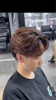 メンズカット+カラー+各種パーマ