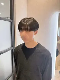 メンズカット+縮毛矯正🍃(クイックトリートメント込)
