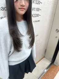 【！料金無料！】シャンプーも無料でさせていただきます！レディースロングヘアの方向けのメニューです！