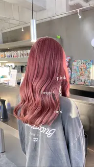 ♡ご新規様クーポン♡ブリーチカラー＋カット🤍ブリーチカラーで可愛く♡似合わせカット🩵