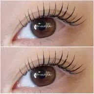 【&Healthyアンドヘルシー🌟オフ込フラットラッシュ100本+パーマ施術】