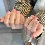 【上品/シンプル】ワンカラー/フレンチ(オフ込み⏱)