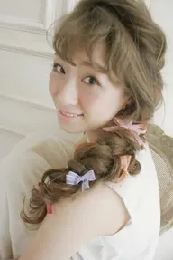 💓カット+モロッカンカラー+ヘアアレンジ💓