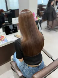 【人気No.1👑】似合わせカット＋髪質改善inカラー＋3ステップトリートメント＋超音波アイロン無料