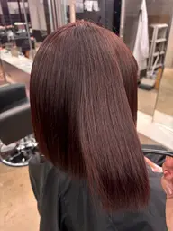 傷み軽減でも明るく 🩰‎🤍˖ ࣪⊹【ブリーチなしワンカラー】˖ ࣪⊹