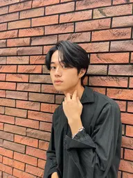 フレームカット+縮毛矯正