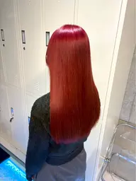 【🍒暖色カラー🍒】ワンカラー➕美髪1stepトリートメント