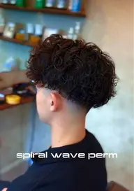 カット＋スパイラルパーマ