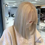 【ダメージケア重視】ダメージ90%減ブリーチ＋集中補修トリートメント🤍✨¥11000