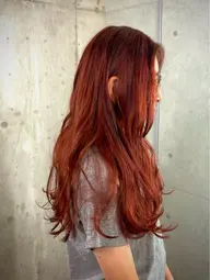 ケアブリーチ使用🫧リタッチダブルカラー🎀🎀