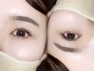 🏷️まつ毛パーマ＋アイブロウWax脱毛🤍
