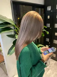 💖2回目以降限定💖髪質改善(ULTOWA)トリートメント➕透明感抜群カラー➕3STEPトリートメント