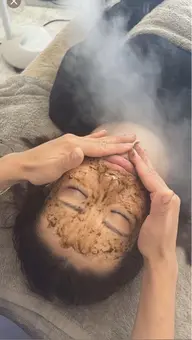 【透明感爆上げ】毛穴洗浄×ハーブピーリング×エレクトロポレーション🫧