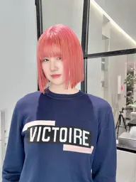 【✨ミニモ学割✨】🫧ご新規2回目まで🫧カット+ブリーチWカラー+トリートメント