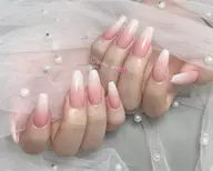 🎀シンプル★オフィス★ベイビーブーマーネイル