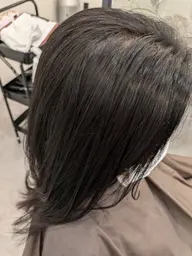 ミセスカット+白髪染め