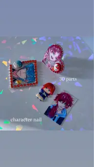 ⚪️痛ネイル.キャラクターネイル(1本)⚪️