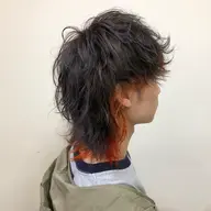 Men'sカット+ケアブリーチ+ケアカラー