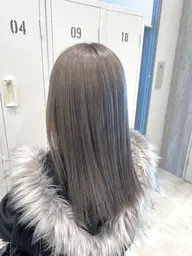 ダブルカラー+トリートメント(ブリーチ1回+カラー)