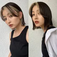 【❣️人気No.1メニュー❣️】似合わせカット×N .ケアカラー×3STEPトリートメント　　韓国ヘア