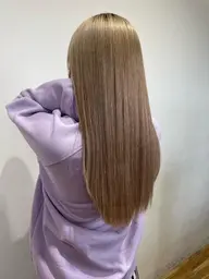 【💛大人気フルコース💛】似合わせカット➕髪質改善ストレート➕髪質改善カラー➕TR