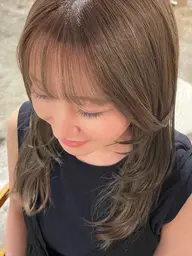 【2回目以降の方限定】前髪の浮き、割れ解消クロスパーマ＋前髪カット