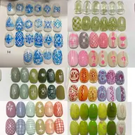 定額シンプルアートコース【オフ有り】パーツ付き両手10本まで