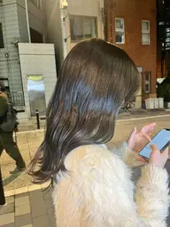 カット+カラー💇🏼‍♀️🩵＋髪質改善ULTOWAトリートメント+プチスパ🫧