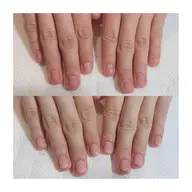 深爪ケアコース スカルプチュアで長さだし!丁寧なケア付き☆