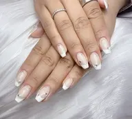 【チップ長さだし】長さだしフレンチネイル