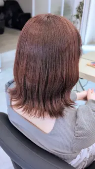 🌈✨【透明感＆艶感UP】イルミナカラー(リタッチ)+デザインカット+TOKIO TR✨🌈