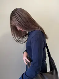 ミニモ4月限定✨【髪の美容液◎】カラー+美容液セラミドトリートメント♪ ¥7000→¥5000