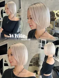 🪽ダブルカラー（ブリーチ込み）＋トリートメント￥9460-🪽˖˚˳⌖