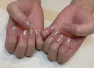 【ハンド】ラメグラデーション
